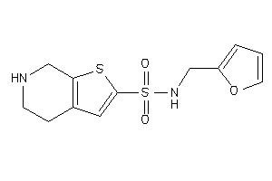 N-(2-furfuryl)-4,5,6,7-tetrahydrothieno[2,3-c]pyridine-2-sulfonamide