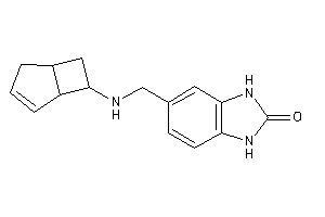 Image of 5-[(6-bicyclo[3.2.0]hept-3-enylamino)methyl]-1,3-dihydrobenzimidazol-2-one