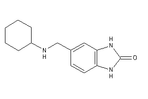 5-[(cyclohexylamino)methyl]-1,3-dihydrobenzimidazol-2-one