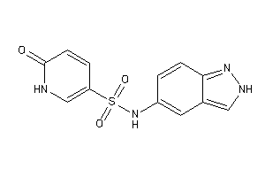 N-(2H-indazol-5-yl)-6-keto-1H-pyridine-3-sulfonamide