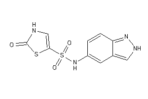 N-(2H-indazol-5-yl)-2-keto-4-thiazoline-5-sulfonamide