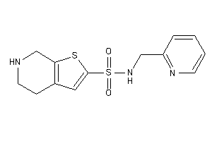 Image of N-(2-pyridylmethyl)-4,5,6,7-tetrahydrothieno[2,3-c]pyridine-2-sulfonamide