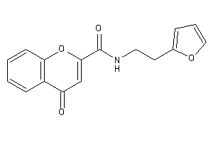 Image of N-[2-(2-furyl)ethyl]-4-keto-chromene-2-carboxamide