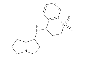 (1,1-diketo-3,4-dihydro-2H-thiochromen-4-yl)-pyrrolizidin-1-yl-amine