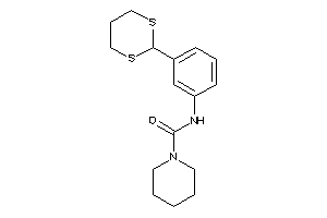 N-[3-(1,3-dithian-2-yl)phenyl]piperidine-1-carboxamide