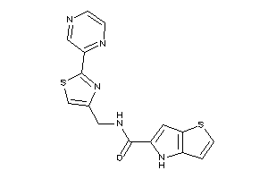 N-[(2-pyrazin-2-ylthiazol-4-yl)methyl]-4H-thieno[3,2-b]pyrrole-5-carboxamide