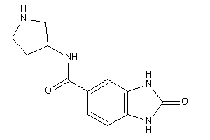 Image of 2-keto-N-pyrrolidin-3-yl-1,3-dihydrobenzimidazole-5-carboxamide