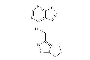 2,4,5,6-tetrahydrocyclopenta[c]pyrazol-3-ylmethyl(thieno[2,3-d]pyrimidin-4-yl)amine