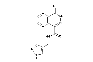 4-keto-N-(1H-pyrazol-4-ylmethyl)-3H-phthalazine-1-carboxamide