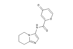4-keto-N-(5,6,7,8-tetrahydroimidazo[1,2-a]pyridin-3-yl)pyran-2-carboxamide