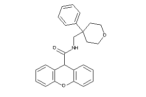 N-[(4-phenyltetrahydropyran-4-yl)methyl]-9H-xanthene-9-carboxamide