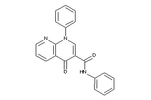 Image of 4-keto-N,1-diphenyl-1,8-naphthyridine-3-carboxamide
