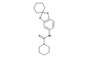 N-spiro[1,3-benzodioxole-2,1'-cyclohexane]-5-ylpiperidine-1-carboxamide