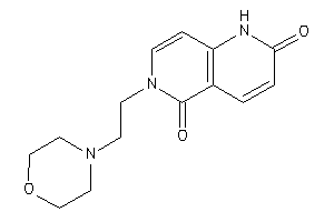 Image of 6-(2-morpholinoethyl)-1H-1,6-naphthyridine-2,5-quinone