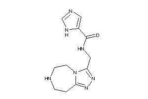Image of N-(6,7,8,9-tetrahydro-5H-[1,2,4]triazolo[3,4-g][1,4]diazepin-3-ylmethyl)-1H-imidazole-5-carboxamide