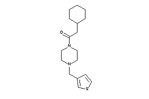 Image of 2-cyclohexyl-1-[4-(3-thenyl)piperazino]ethanone