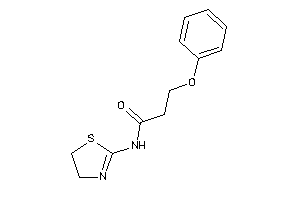 3-phenoxy-N-(2-thiazolin-2-yl)propionamide