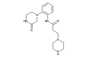 Image of N-[2-(3-ketopiperazino)phenyl]-3-piperazino-propionamide