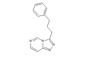 3-(3-phenylpropyl)-[1,2,4]triazolo[3,4-f]pyrimidine