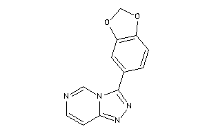 Image of 3-(1,3-benzodioxol-5-yl)-[1,2,4]triazolo[3,4-f]pyrimidine