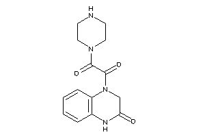 1-(3-keto-2,4-dihydroquinoxalin-1-yl)-2-piperazino-ethane-1,2-dione