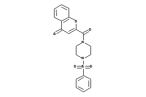 2-(4-besylpiperazine-1-carbonyl)chromone