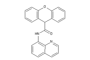 N-(8-quinolyl)-9H-xanthene-9-carboxamide