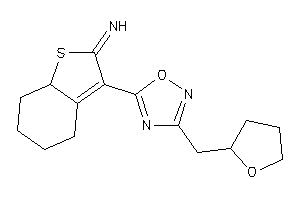 Image of [3-[3-(tetrahydrofurfuryl)-1,2,4-oxadiazol-5-yl]-5,6,7,7a-tetrahydro-4H-benzothiophen-2-ylidene]amine