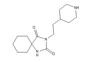 3-[2-(4-piperidyl)ethyl]-1,3-diazaspiro[4.5]decane-2,4-quinone