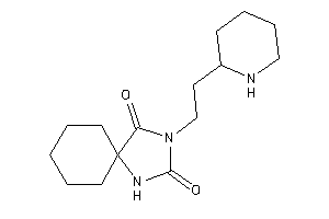 3-[2-(2-piperidyl)ethyl]-1,3-diazaspiro[4.5]decane-2,4-quinone