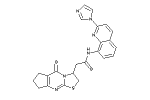 N-(2-imidazol-1-yl-8-quinolyl)-2-(ketoBLAHyl)acetamide