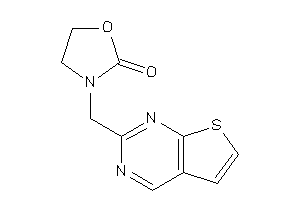 3-(thieno[2,3-d]pyrimidin-2-ylmethyl)oxazolidin-2-one
