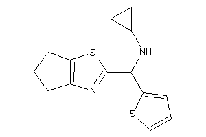 Cyclopropyl-[5,6-dihydro-4H-cyclopenta[d]thiazol-2-yl(2-thienyl)methyl]amine