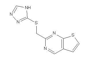 2-[(4H-1,2,4-triazol-3-ylthio)methyl]thieno[2,3-d]pyrimidine