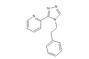 2-(4-phenethyl-1,2,4-triazol-3-yl)pyridine