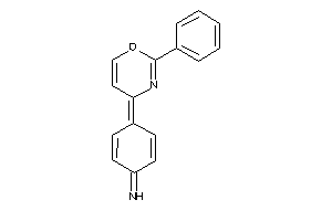 [4-(2-phenyl-1,3-oxazin-4-ylidene)cyclohexa-2,5-dien-1-ylidene]amine