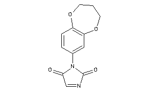 3-(3,4-dihydro-2H-1,5-benzodioxepin-7-yl)-3-imidazoline-2,4-quinone