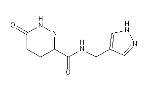 Image of 6-keto-N-(1H-pyrazol-4-ylmethyl)-4,5-dihydro-1H-pyridazine-3-carboxamide