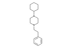 Image of 1-cyclohexyl-4-phenethyl-piperazine