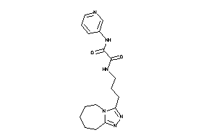 N'-(3-pyridyl)-N-[3-(6,7,8,9-tetrahydro-5H-[1,2,4]triazolo[4,3-a]azepin-3-yl)propyl]oxamide