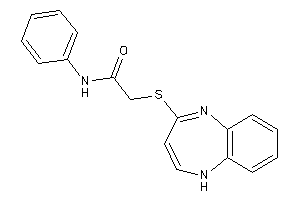 2-(1H-1,5-benzodiazepin-4-ylthio)-N-phenyl-acetamide