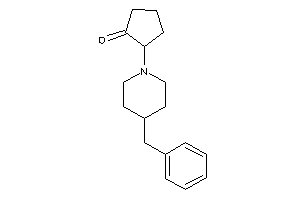 Image of 2-(4-benzylpiperidino)cyclopentanone