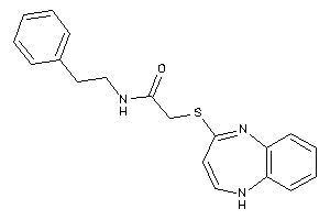 2-(1H-1,5-benzodiazepin-4-ylthio)-N-phenethyl-acetamide