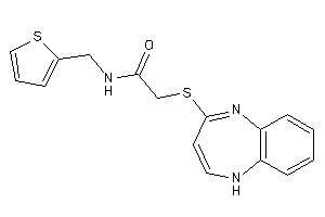 Image of 2-(1H-1,5-benzodiazepin-4-ylthio)-N-(2-thenyl)acetamide