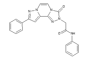 2-[keto(phenyl)BLAHyl]-N-phenyl-acetamide