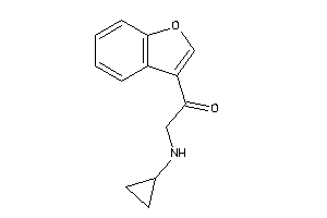 1-(benzofuran-3-yl)-2-(cyclopropylamino)ethanone