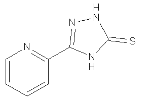 Image of 3-(2-pyridyl)-1,4-dihydro-1,2,4-triazole-5-thione