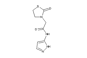 2-(2-ketothiazolidin-3-yl)-N-(1H-pyrazol-5-yl)acetamide