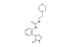 Image of 1-[2-(2-keto-4-imidazolin-1-yl)phenyl]-3-(2-morpholinoethyl)urea
