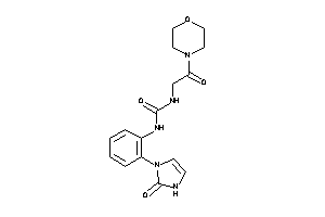 1-[2-(2-keto-4-imidazolin-1-yl)phenyl]-3-(2-keto-2-morpholino-ethyl)urea